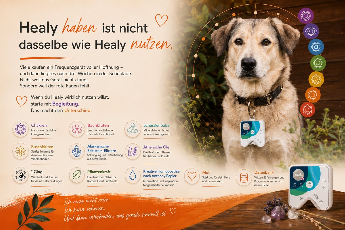 Healy haben ist nicht dasselbe wie Healy nutzen