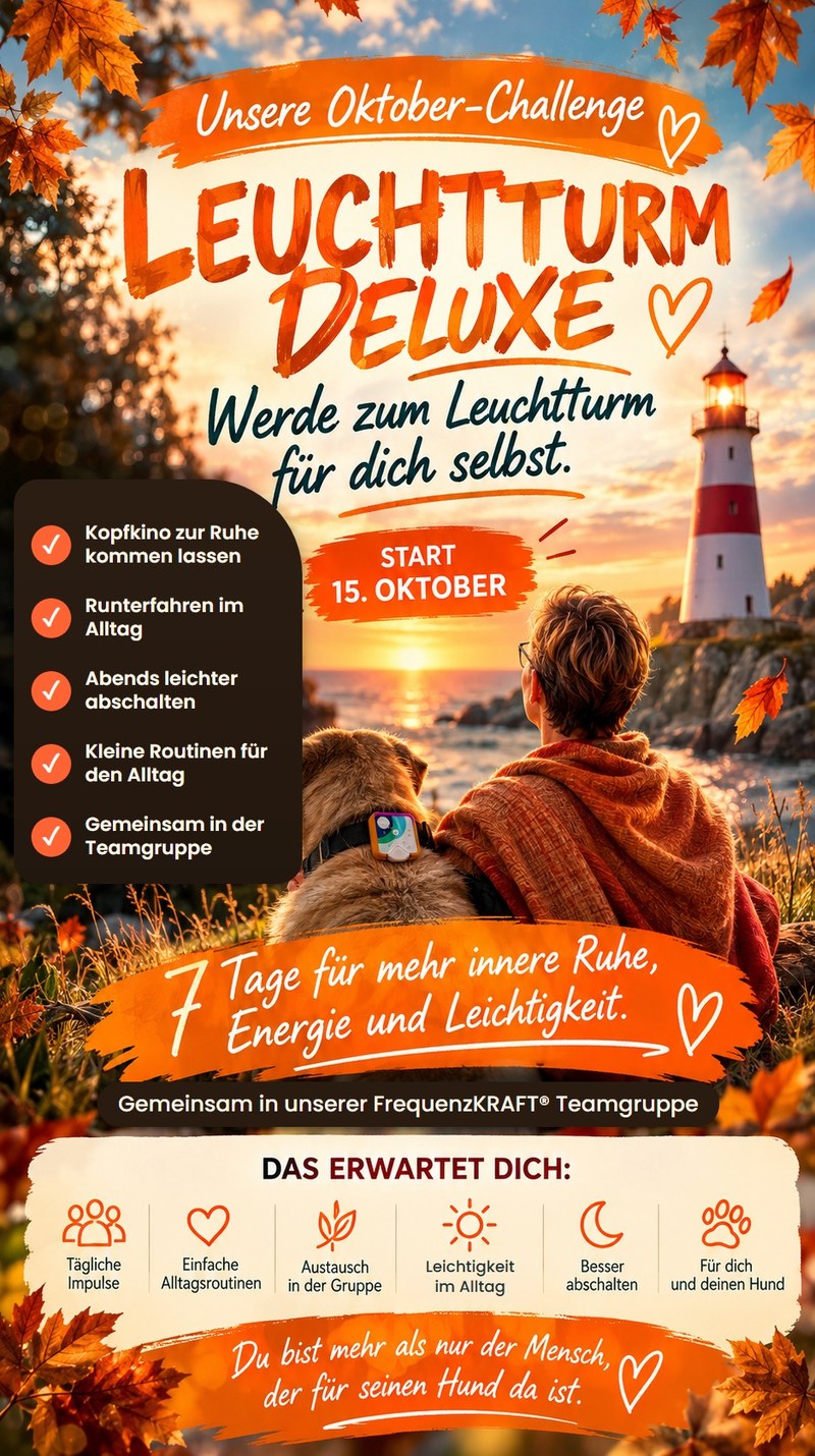 Leuchtturm Deluxe, die Oktober-Challenge, Start 15. Oktober