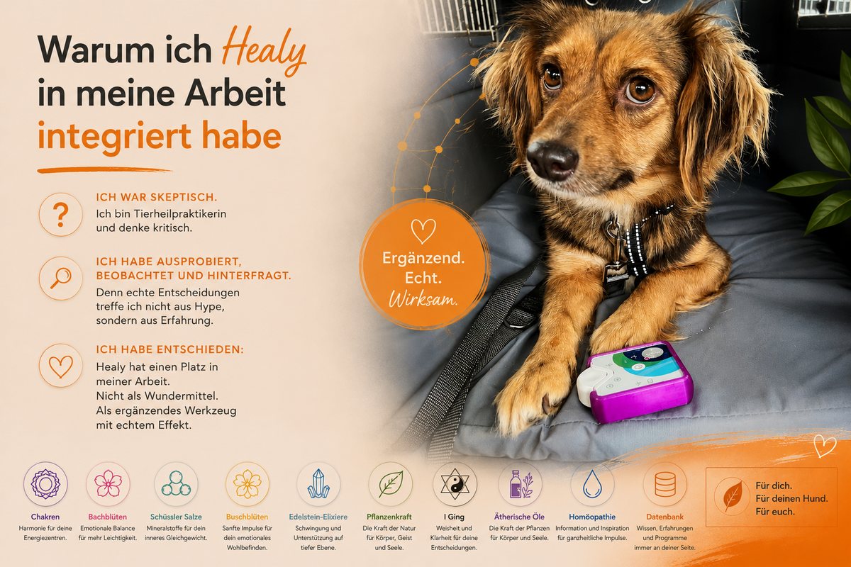 Warum ich Healy in meine Arbeit integriert habe