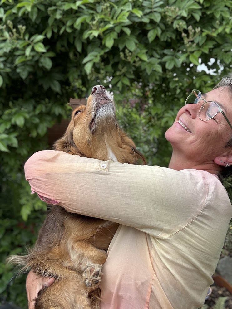 Kerstin Hartwigsen mit Nila